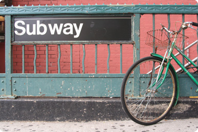 NYC Subway sign